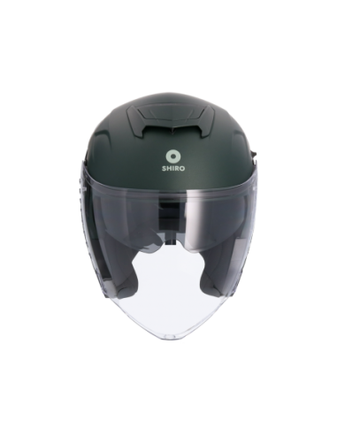 CASCO SHIRO CAPRI VERDE MATE CASCO SHIRO CAPRI VERDE MATE