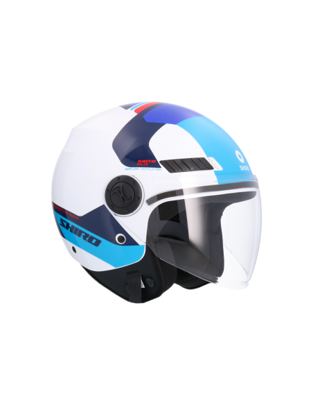CASCO SHIRO KIOTO KALOS BLANCO_AZUL