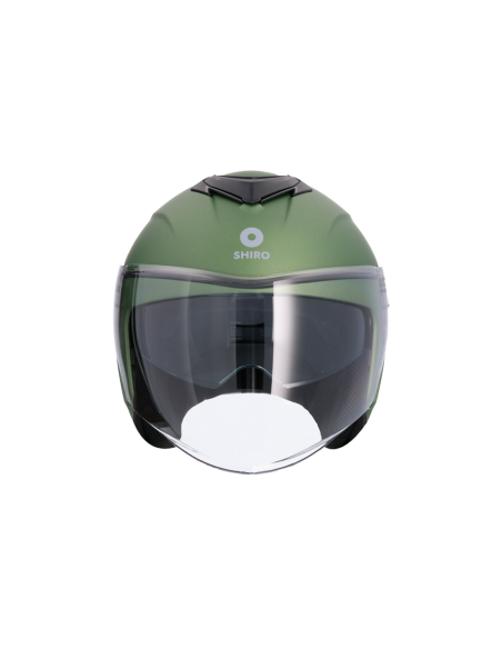 CASCO SHIRO OF852 IBIZA VERDE MATE
