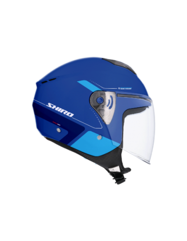 CASCO SHIRO IBIZA SPORTAGE AZUL MATE CASCO SHIRO IBIZA SPORTAGE AZUL MATE