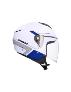 CASCO SHIRO IBIZA SPORTAGE BLANCO PERLA AZUL