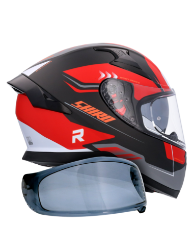 CASCO SHIRO KATANA ORBE + Pantalla extra ROJO MATE CASCO SHIRO KATANA ORBE + Pantalla extra ROJO MATE