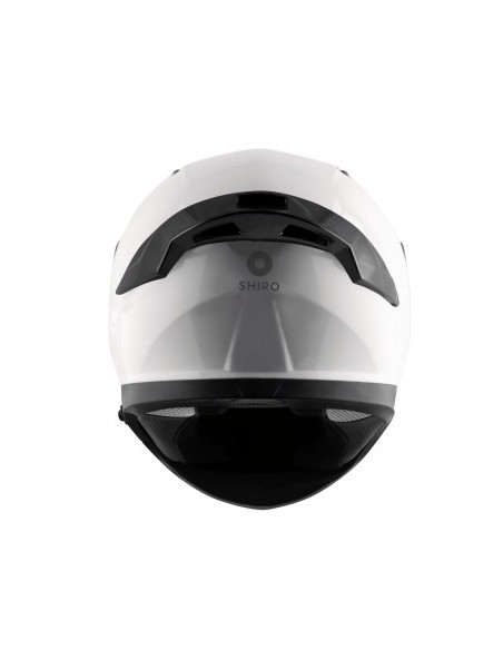 CASCO SHIRO KATANA SOLID + Pantalla Extra BLANCO PERLA