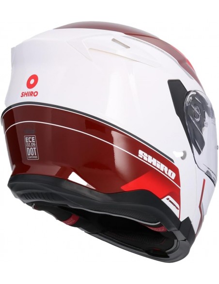 CASCO SHIRO FF950 DISCOVER ROYAL ROJO