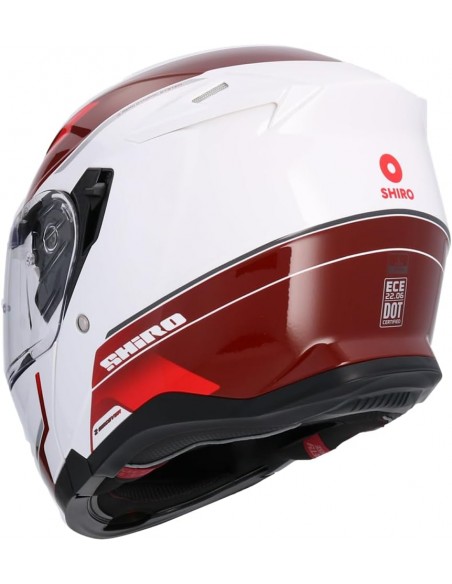 CASCO SHIRO FF950 DISCOVER ROYAL ROJO