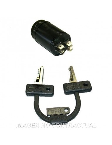LLAVE CONTACTO MOTOCICLETA 4 TOMAS