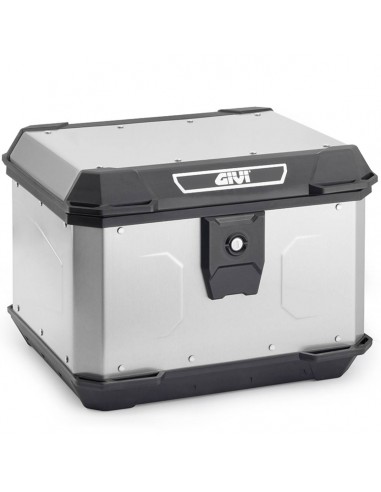 MALETA GIVI MONOLOCK 44L ALPINA ALUMINIO NATURAL