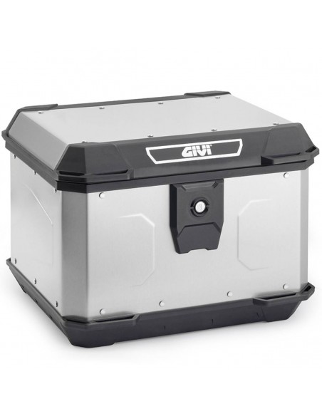 MALETA GIVI MONOLOCK 44L ALPINA ALUMINIO NATURAL