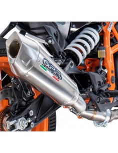 ESCAPE GPR Kawasaki Z 650 2023-2025, GP-Revo Titanium, Silenciador homologado, escape completo con catalizador y db killer