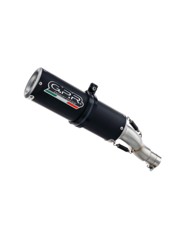 ESCAPE GPR Kawasaki Z 650 2023-2025, M3 Black Titanium, Silenciador homologado, escape completo con catalizador y db killer