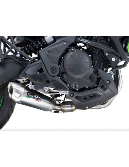 ESCAPE GPR Kawasaki Z 650 2023-2025, GP-Revo Titanium, Racing, incluye colector y db killer desmontable, no homologado