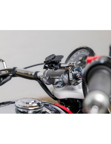 SOPORTE SMARTPHONE PARA MANILLAR QUAD LOCK PRO CHROME