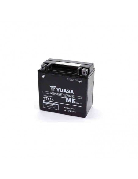 BATERIA YUASA YTX14-BS ACTIVADA
