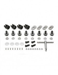 GIVI 01RKIT – Kit RAPID RELEASE permite transformar el portamaletas lateral en un portamaletas lateral de fijación rápida