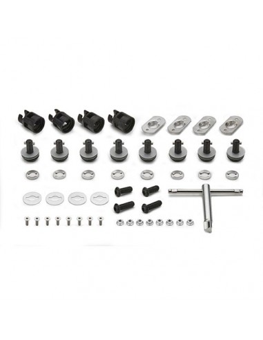 GIVI 01RKIT – Kit RAPID RELEASE permite transformar el portamaletas lateral en un portamaletas lateral de fijación rápida