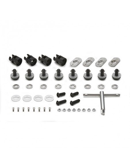 GIVI 01RKIT – Kit RAPID RELEASE permite transformar el portamaletas lateral en un portamaletas lateral de fijación rápida