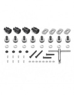 GIVI 06RKIT – Kit RAPID RELEASE permite transformar el portamaletas lateral en un portamaletas lateral de fijación rápida a