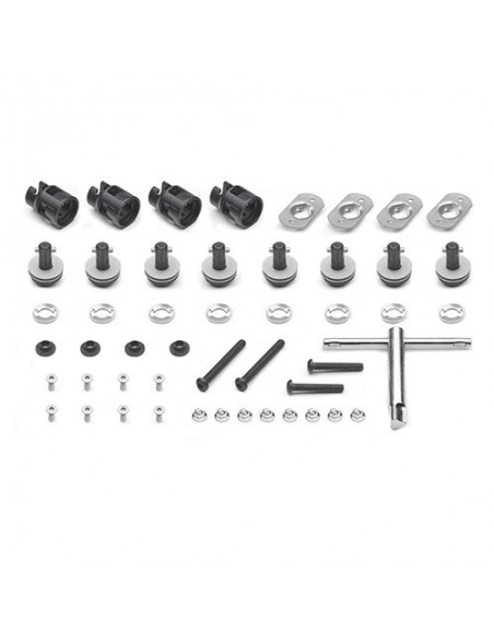 GIVI 06RKIT – Kit RAPID RELEASE permite transformar el portamaletas lateral en un portamaletas lateral de fijación rápida a