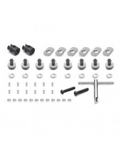 GIVI 09RKIT – Kit RAPID RELEASE permite transformar el portamaletas lateral en un portamaletas lateral de fijación rápida a