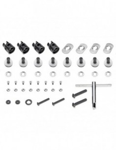 GIVI 10RKIT – Kit RAPID RELEASE permite transformar el portamaletas lateral en un portamaletas lateral de fijación rápida