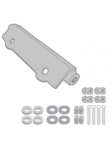 GIVI 1161KIT – Kit específico para el montaje del PLR1161 / PL1161CAM sin el adaptador SR1161 para la maleta posterior