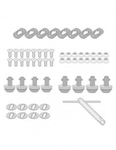 GIVI 11RKIT – Kit RAPID RELEASE permite transformar el portamaletas lateral en un portamaletas lateral de fijación rápida a
