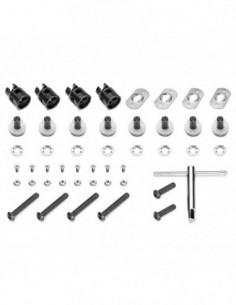 GIVI 12RKIT – Kit RAPID RELEASE permite transformar el portamaletas lateral en un portamaletas lateral de fijación rápida a