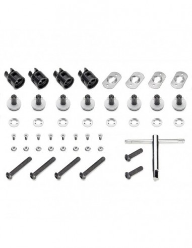 GIVI 12RKIT – Kit RAPID RELEASE permite transformar el portamaletas lateral en un portamaletas lateral de fijación rápida a