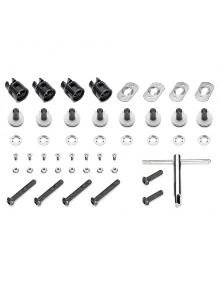 GIVI 12RKIT – Kit RAPID RELEASE permite transformar el portamaletas lateral en un portamaletas lateral de fijación rápida a