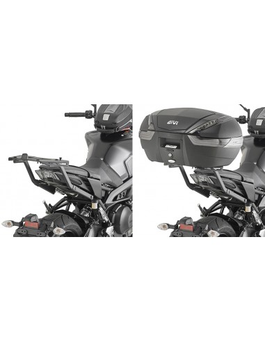 GIVI 2132FZ – Adaptador posterior específico para maleta MONOKEY® o MONOLOCK® A combinar con las parrillas MONOKEY® M5, M7,