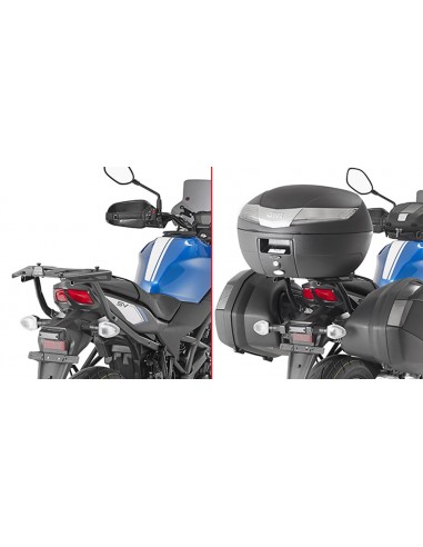 GIVI 3111FZ – Adaptador posterior específico para maleta MONOKEY® o MONOLOCK® A combinar con las parrillas MONOKEY® M5, M7,
