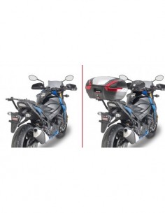 GIVI 3113FZ – Adaptador posterior específico para maleta MONOKEY® o MONOLOCK® A combinar con las parrillas MONOKEY® M5, M7,