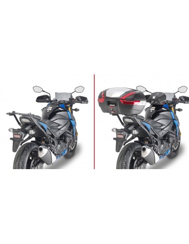 GIVI 3113FZ – Adaptador posterior específico para maleta MONOKEY® o MONOLOCK® A combinar con las parrillas MONOKEY® M5, M7,