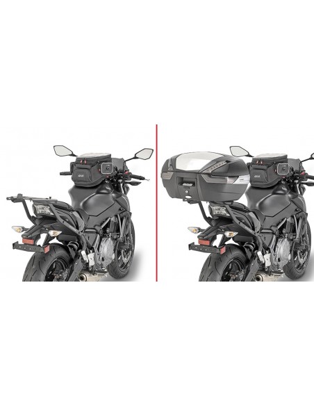 GIVI 4117FZ – Adaptador posterior específico para maleta MONOKEY® o MONOLOCK® A combinar con las parrillas MONOKEY® M5, M7,