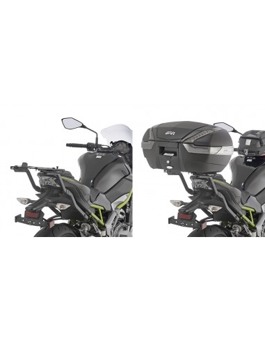 GIVI 4118FZ – Adaptador posterior específico para maleta MONOKEY® o MONOLOCK® A combinar con las parrillas MONOKEY® M5, M7,