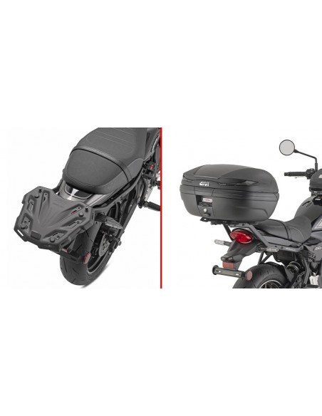 GIVI 4131FZ – Adaptador posterior específico para maleta MONOKEY® o MONOLOCK® A combinar con las parrillas MONOKEY® M5, M7,