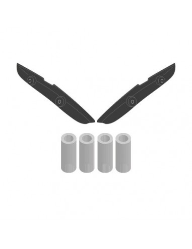 GIVI 6419KIT – Kit específico para el montaje del TE6419 sin el adaptador SR6419 para la maleta posterior