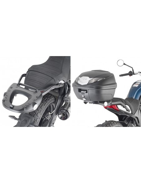GIVI 9222FZ – Adaptador posterior específico para maleta MONOLOCK® A combinar con las parrillas MONOLOCK® M5M o M6M