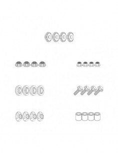 GIVI A315A – Kit anclajes específico para 311A y 313A