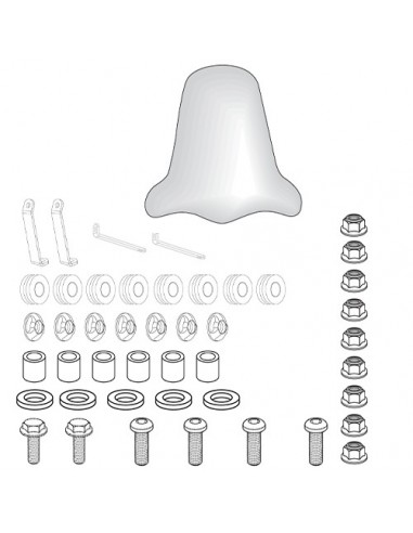 GIVI A440A – Kit anclajes específico para 440A y 441A