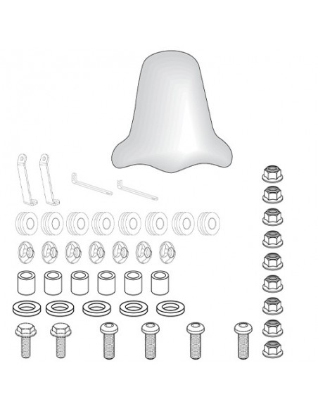 GIVI A440A – Kit anclajes específico para 440A y 441A