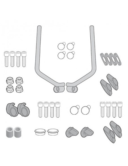 GIVI A7407A – Kit anclajes específico para 7407A, 7407AS
