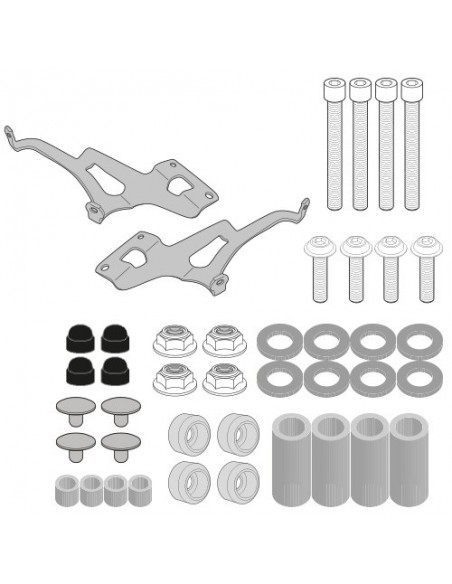 GIVI A9058A – Kit anclajes específico para 9058A
