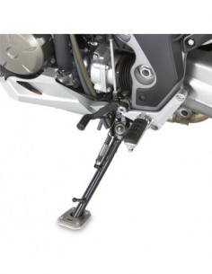 GIVI ES1110 – Extensión caballete en aluminio y acero inoxidable, para ampliar la superficie de apoyo del caballete lateral