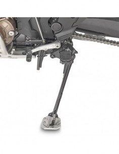 GIVI ES1161 – Extensión caballete en aluminio y acero inoxidable, para ampliar la superficie de apoyo del caballete lateral