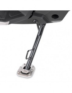 GIVI ES1186 – Extensión caballete en aluminio y acero inoxidable, para ampliar la superficie de apoyo del caballete lateral