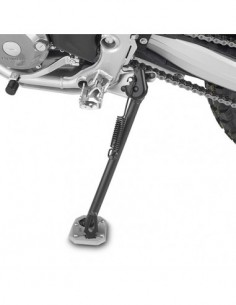 GIVI ES1191 – Extensión caballete en aluminio y acero inoxidable, para ampliar la superficie de apoyo del caballete lateral