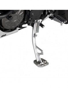 GIVI ES2119 – Extensión caballete en aluminio y acero inoxidable, para ampliar la superficie de apoyo del caballete lateral