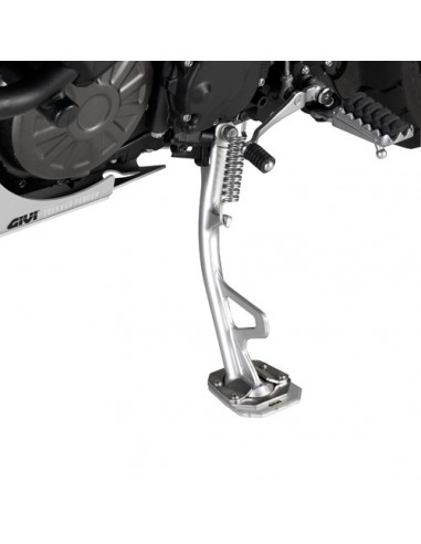 GIVI ES2119 – Extensión caballete en aluminio y acero inoxidable, para ampliar la superficie de apoyo del caballete lateral GIVI ES2119 – Extensión caballete en aluminio y acero inoxidable, para ampliar la superficie de apoyo del caballete lateral