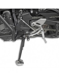 GIVI ES2122 – Extensión caballete en aluminio y acero inoxidable, para ampliar la superficie de apoyo del caballete lateral